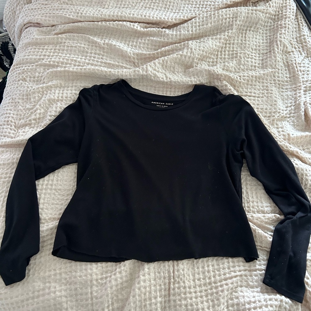 American Eagle Black Long Sleeve